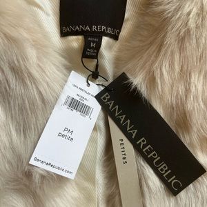 NEW WITH TAGS Faux Fur Bomber Jacket